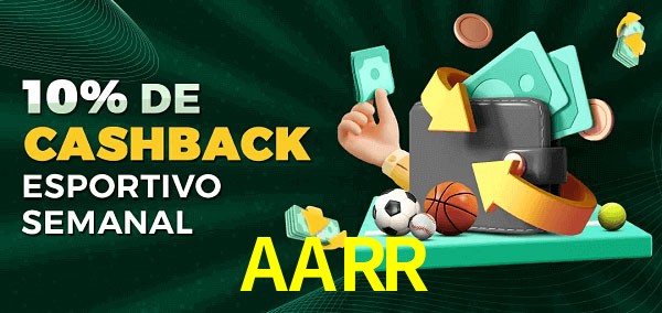 10% de bônus de cashback na AARR